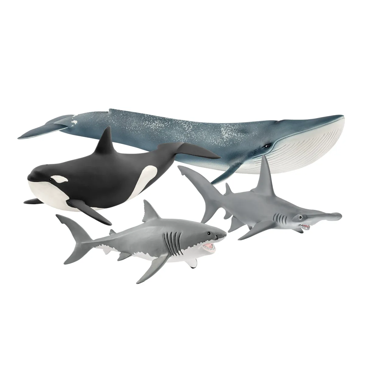 4-Piece Wild Life Ocean Animal Set