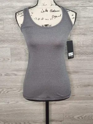 90 Degree Women's Heather Gray & Black 2-Pack Racerback Athletic Tank Tops Size XS