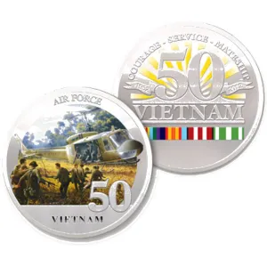 Air Force Vietnam 50th Ltd Edition Medallion