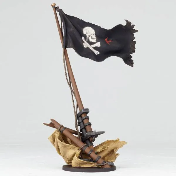 Amazing Yamaguchi Revoltech Pirates of the Caribbean Jack Sparrow Action Figure