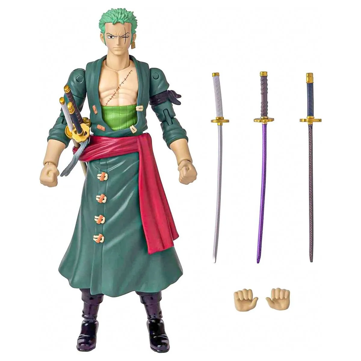 Anime Heroes One Piece Roronoa Zoro Action Figure