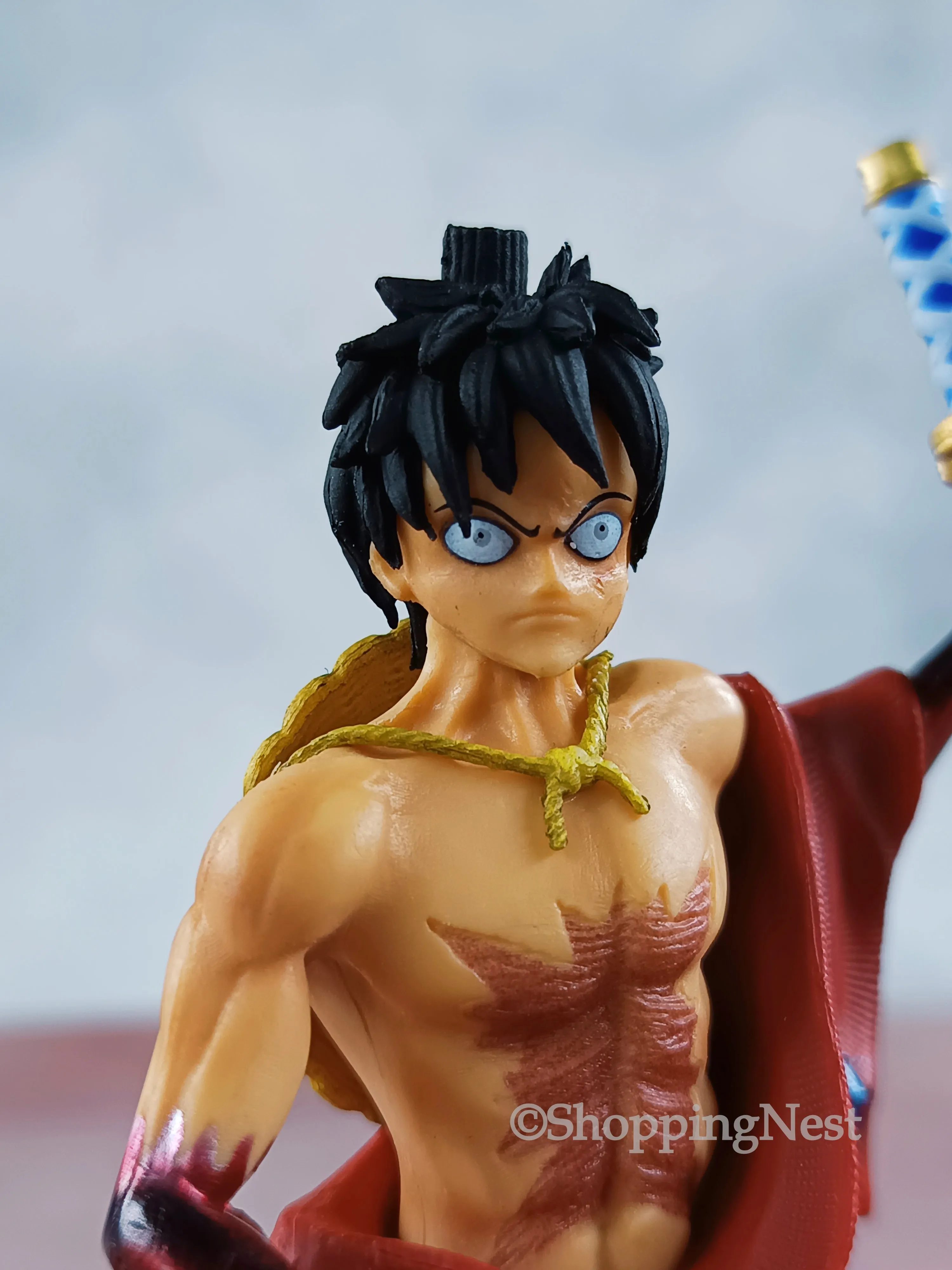 Anime One Piece Luffy Figure Style Kimono Land of Wano Country PVC Action Figure | 11 cms |