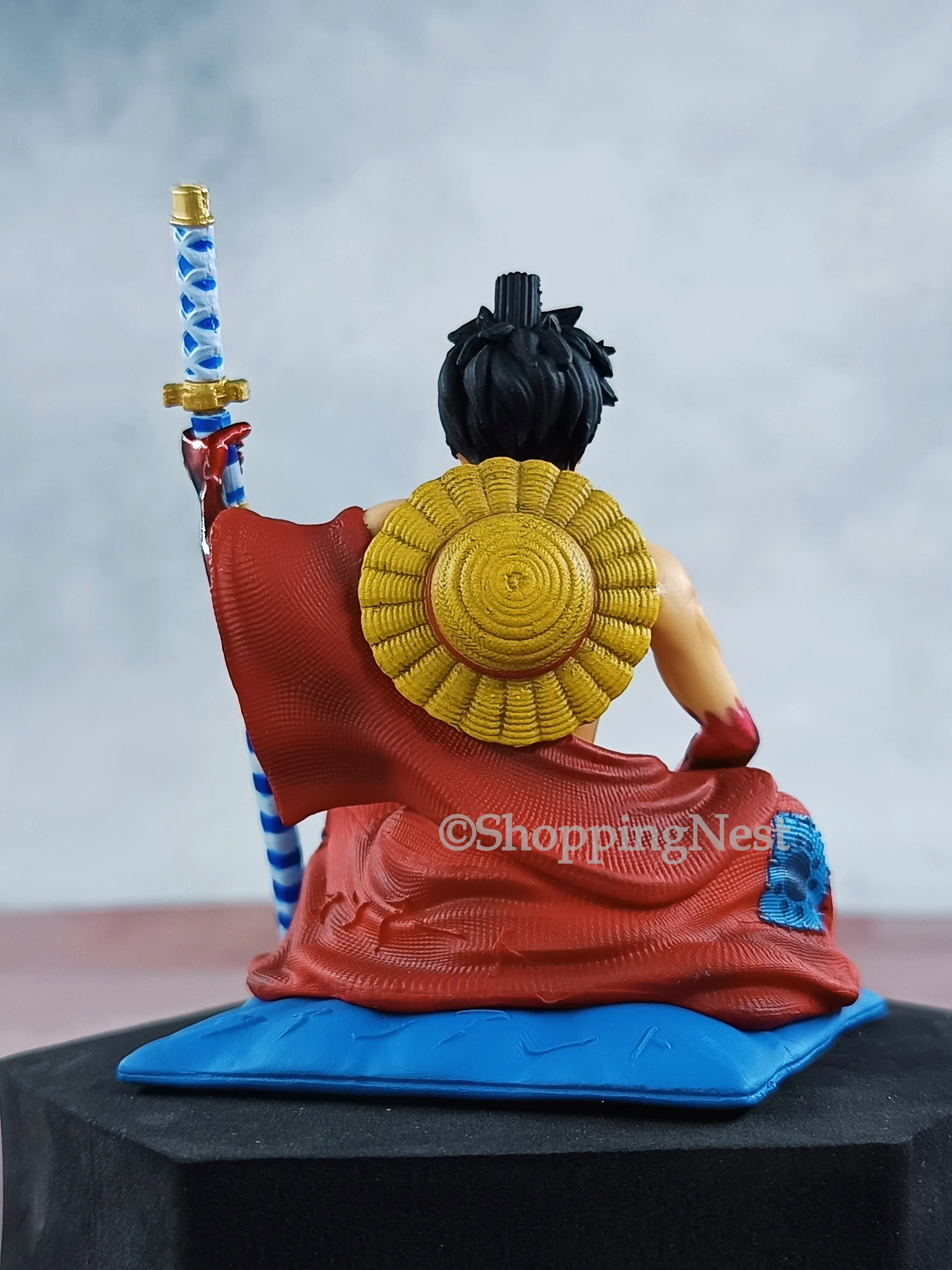 Anime One Piece Luffy Figure Style Kimono Land of Wano Country PVC Action Figure | 11 cms |