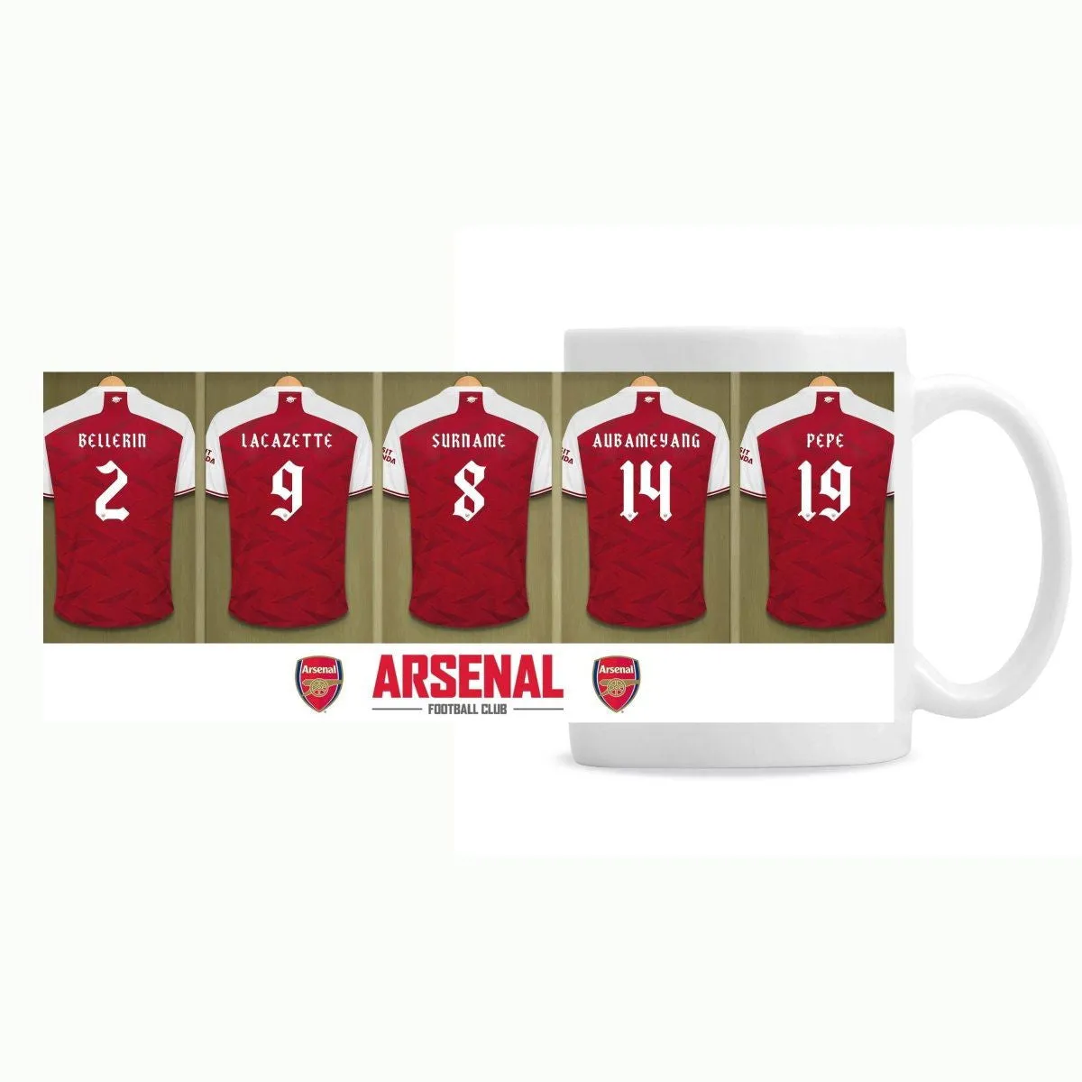 Arsenal Football Club Dressing Room Mug