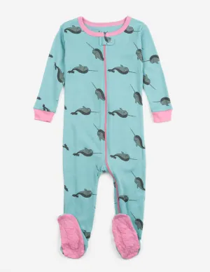 Baby Footed Ocean Animal Pajamas