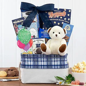 Bear Hugs: Thank You Gift Basket