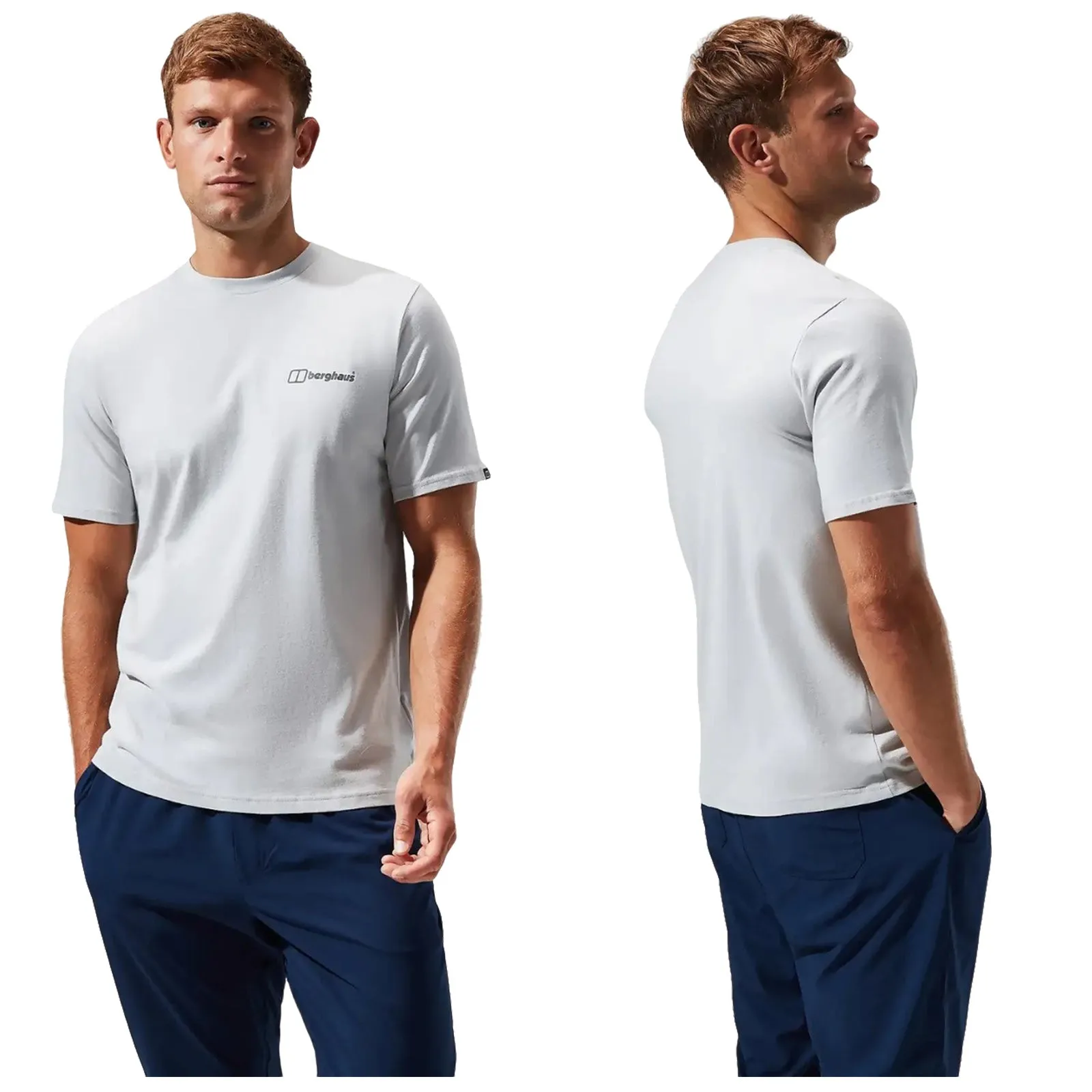 Berghaus Mens Cotton Colour Logo T-Shirt