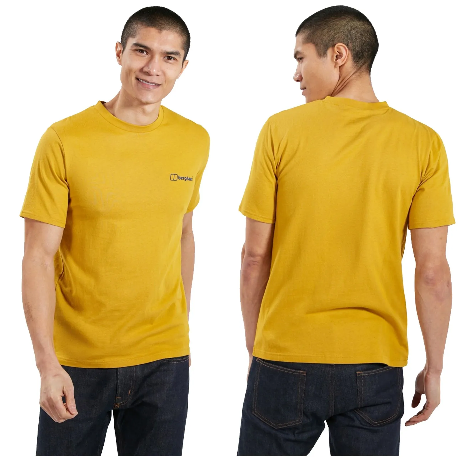 Berghaus Mens Cotton Colour Logo T-Shirt