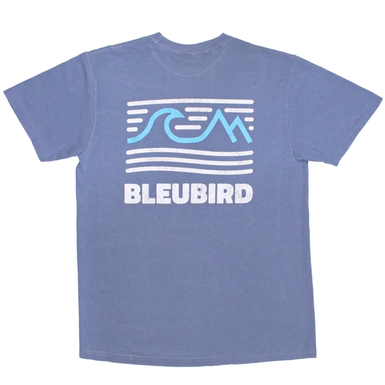 Bleubird Tides Crew Neck Short Sleeve T-Shirt