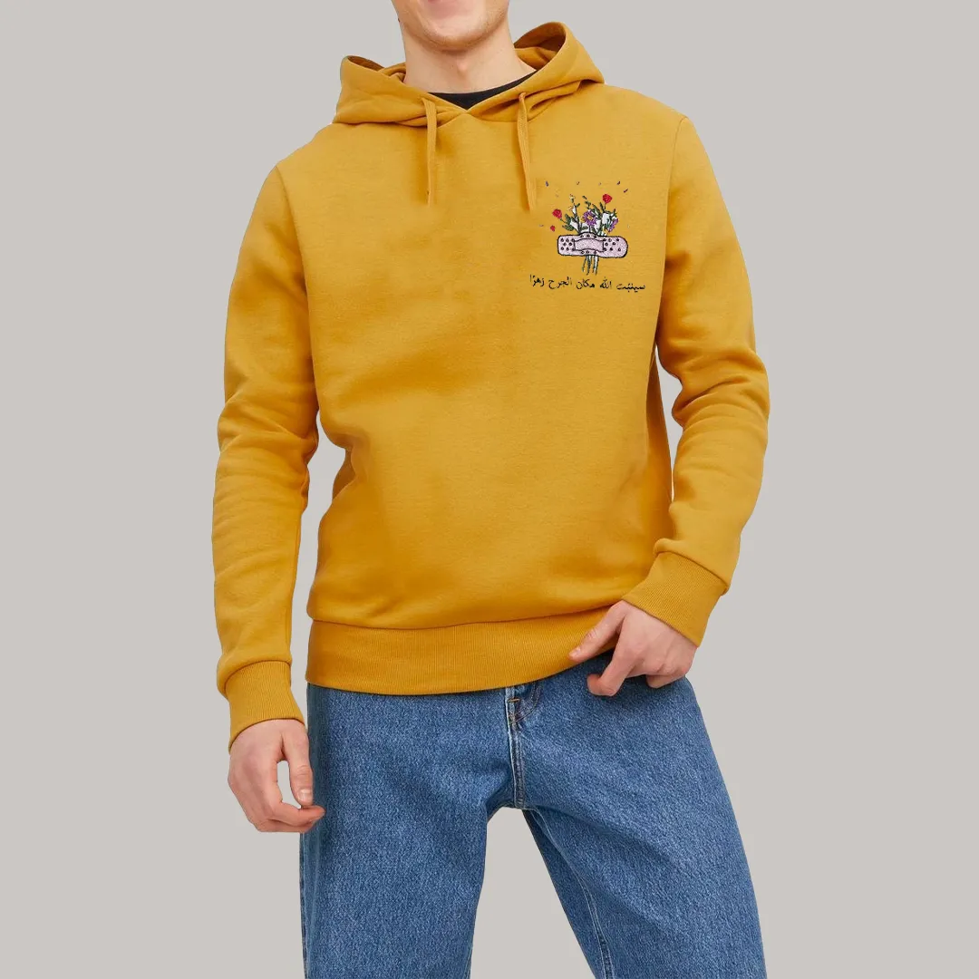 Blooming Mend Embroidered Hoodie