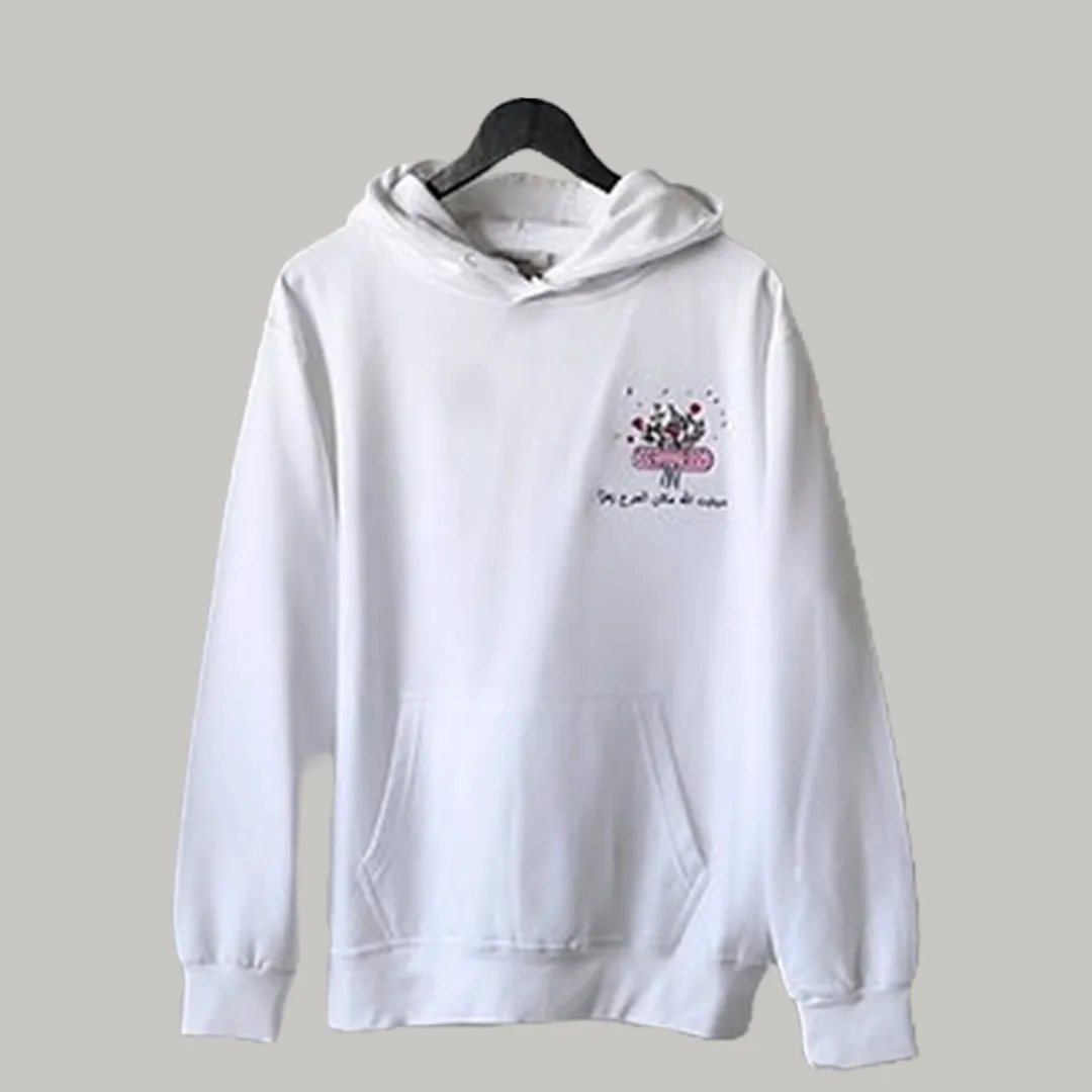 Blooming Mend Embroidered Hoodie