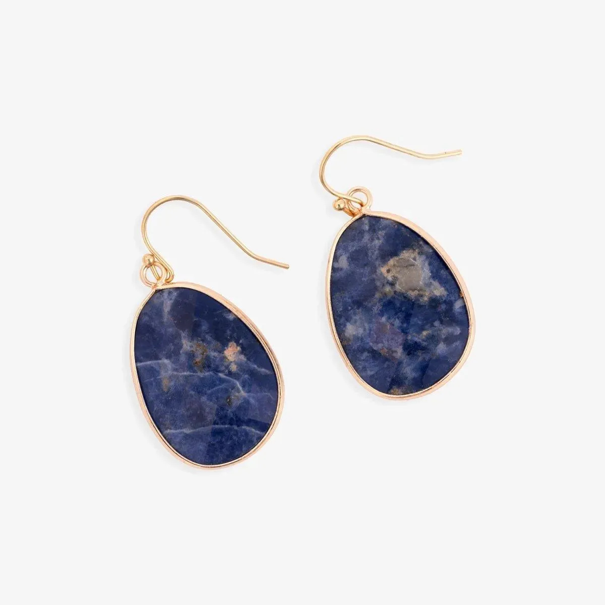 Blue Sapphire Drop Earrings - Designer Fashion Jewelry Australia