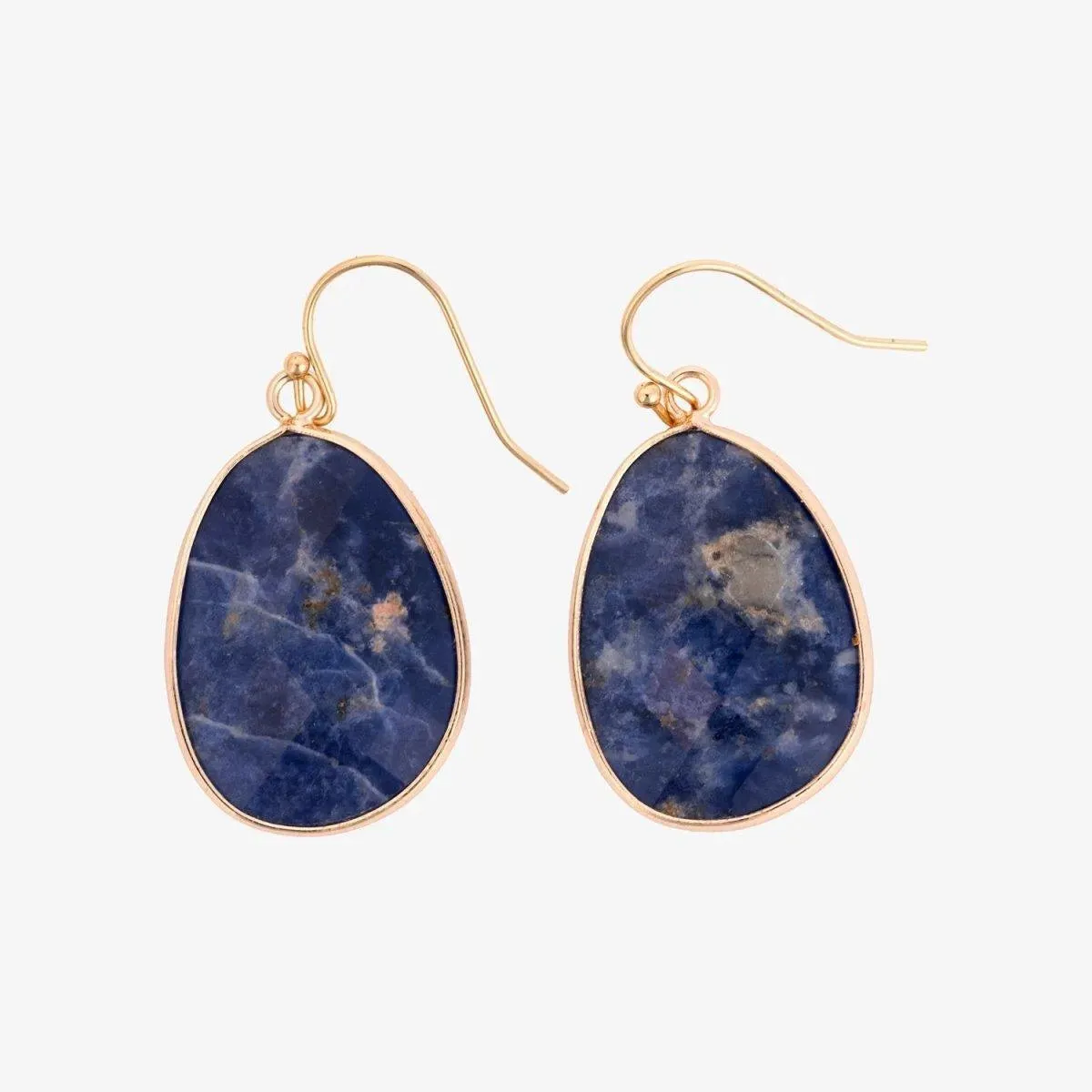 Blue Sapphire Drop Earrings - Designer Fashion Jewelry Australia