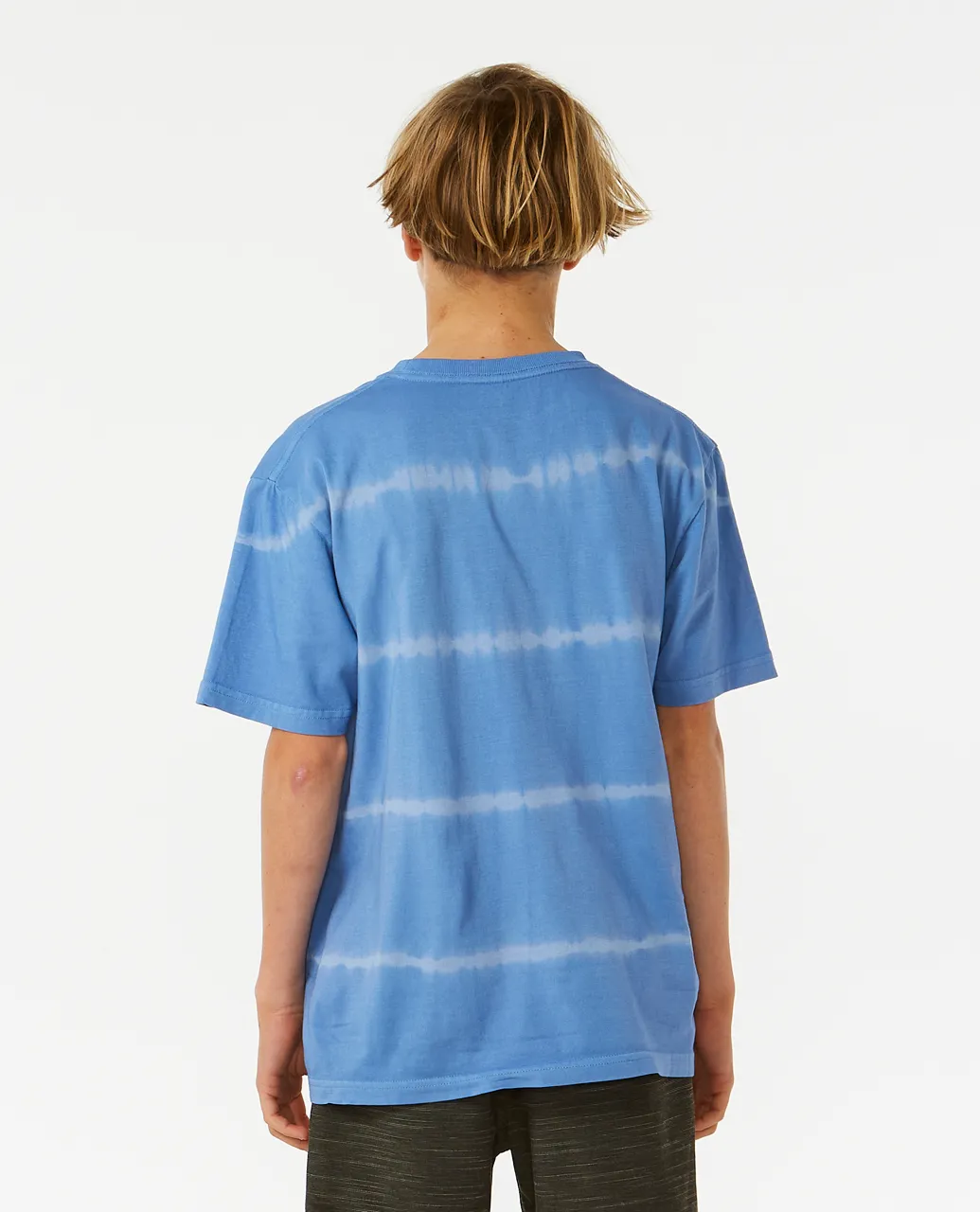 Boys Lost Islands Tie Dye T-Shirt in Blue Yonder