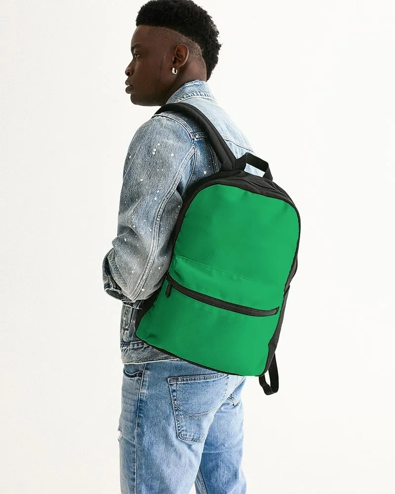 Bright Green Canvas Backpack | Bright Pure Green | C100M0Y100K0