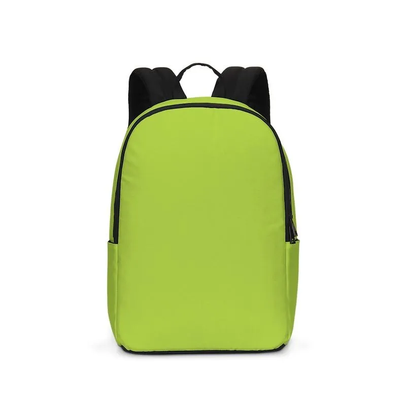 Bright Warm Green Waterproof Backpack | Bright Pure Warm Green | C38M0Y100K0