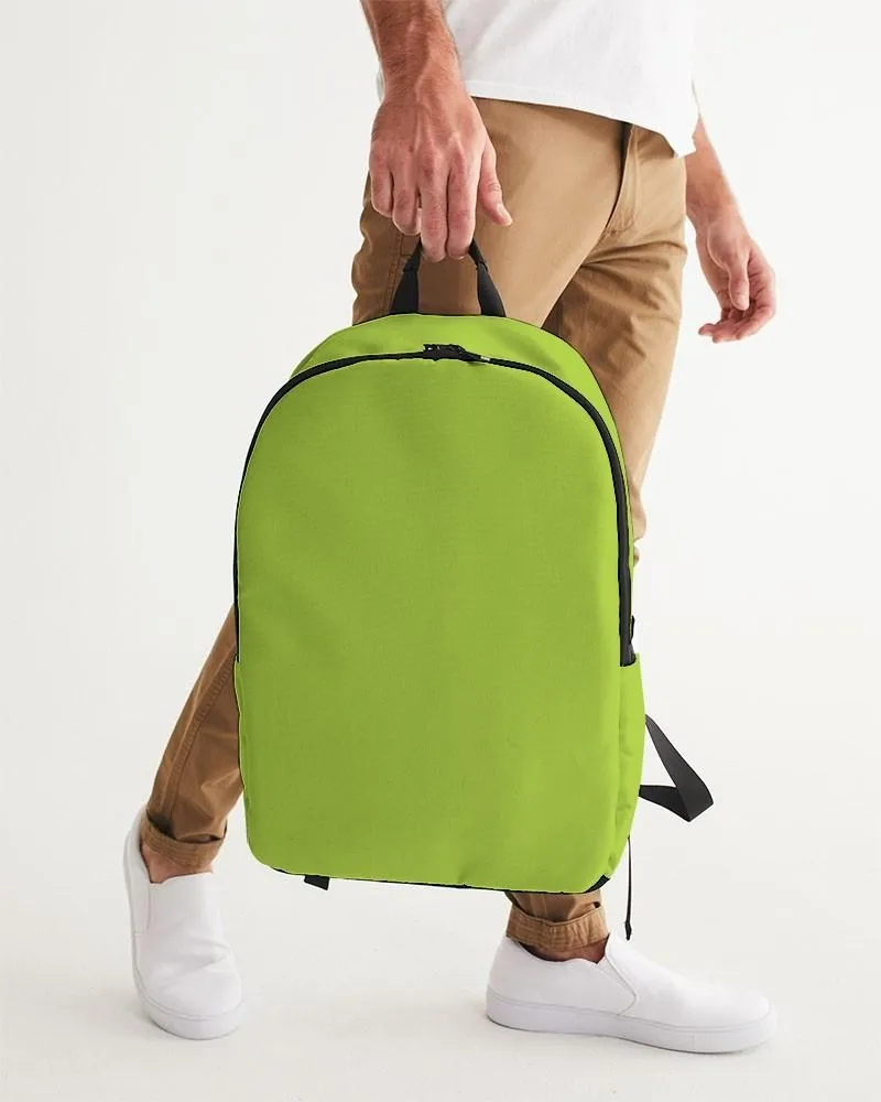 Bright Warm Green Waterproof Backpack | Bright Pure Warm Green | C38M0Y100K0