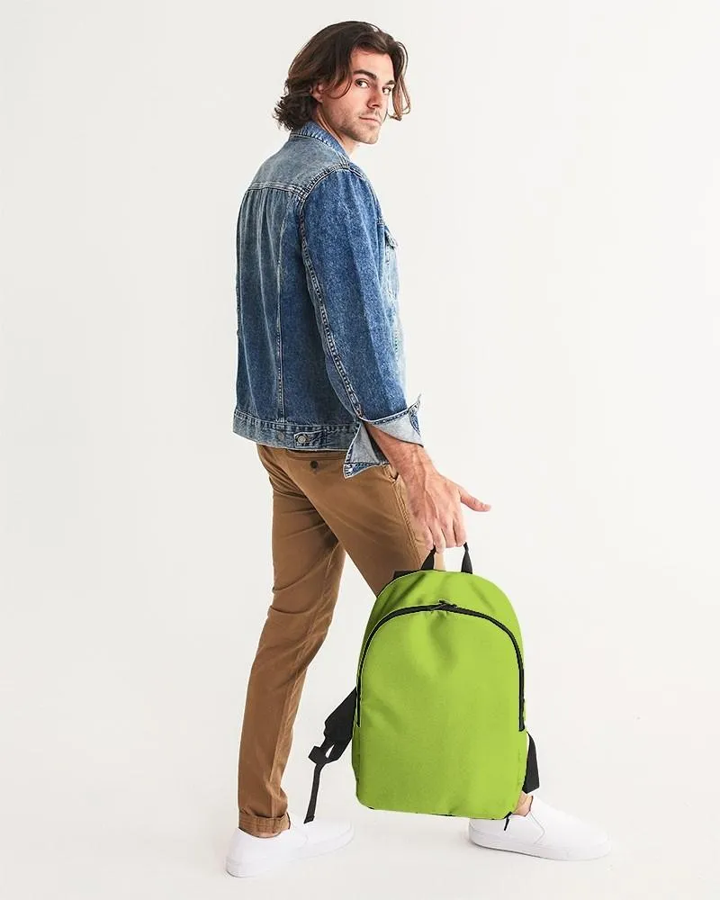 Bright Warm Green Waterproof Backpack | Bright Pure Warm Green | C38M0Y100K0