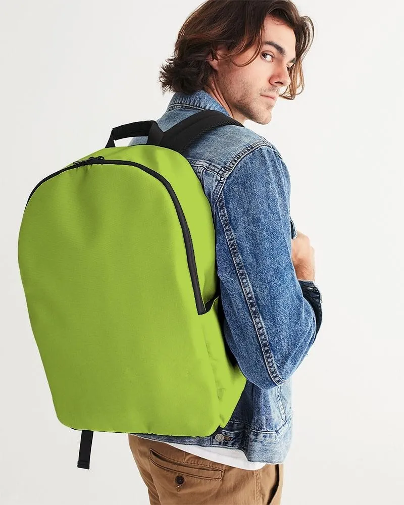 Bright Warm Green Waterproof Backpack | Bright Pure Warm Green | C38M0Y100K0