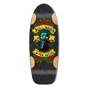 Bull Dog Designs Car Paint BLACK STAIN 33"x 11.875"x WB 18.5" Skateboard Deck