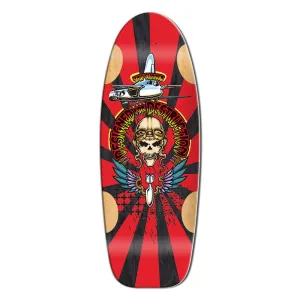 Bull Dog Designs Tail Gunner BLACK STAIN 33"x 11.875"x WB 18.5" Skateboard Deck