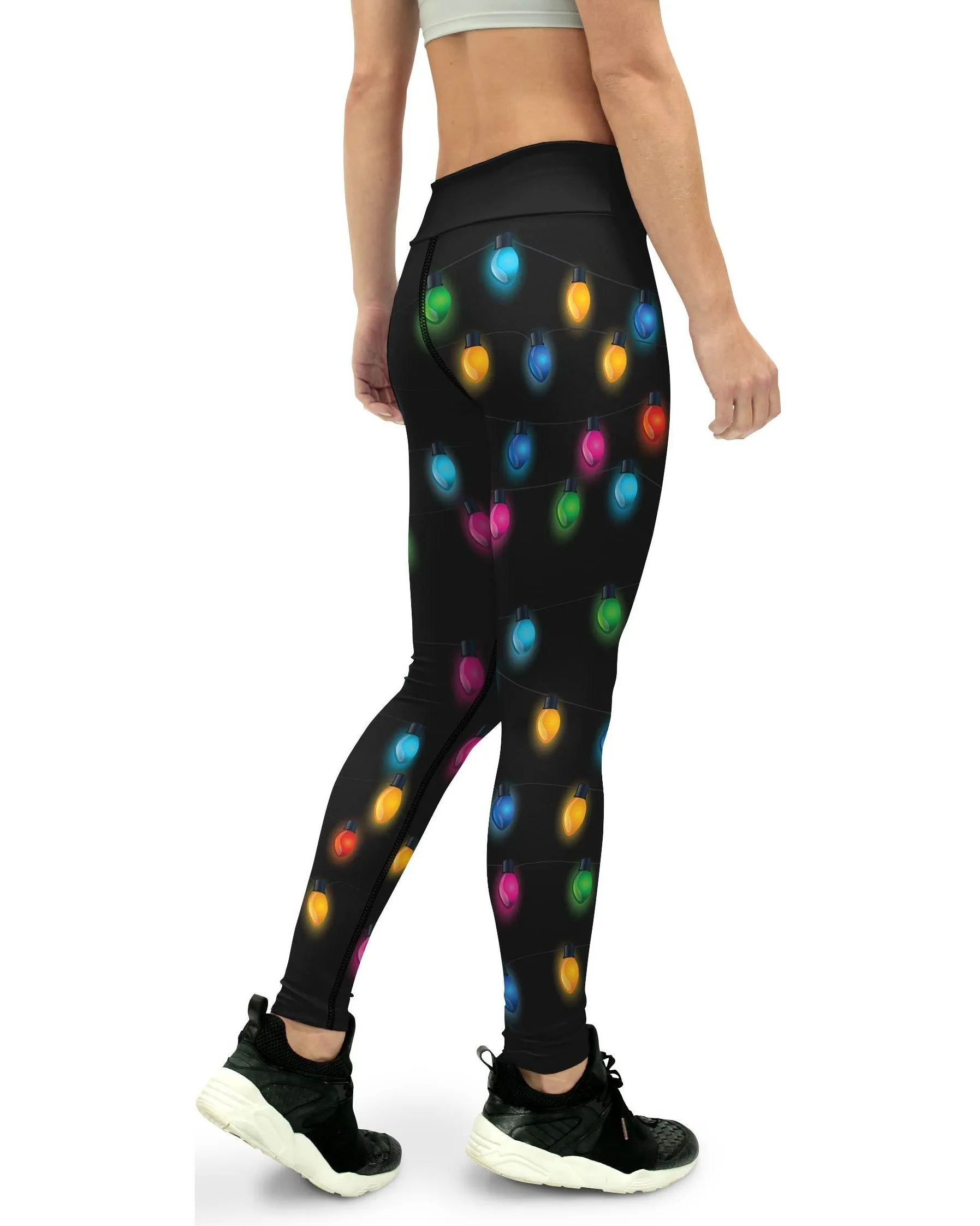 Christmas Lights Yoga Pants