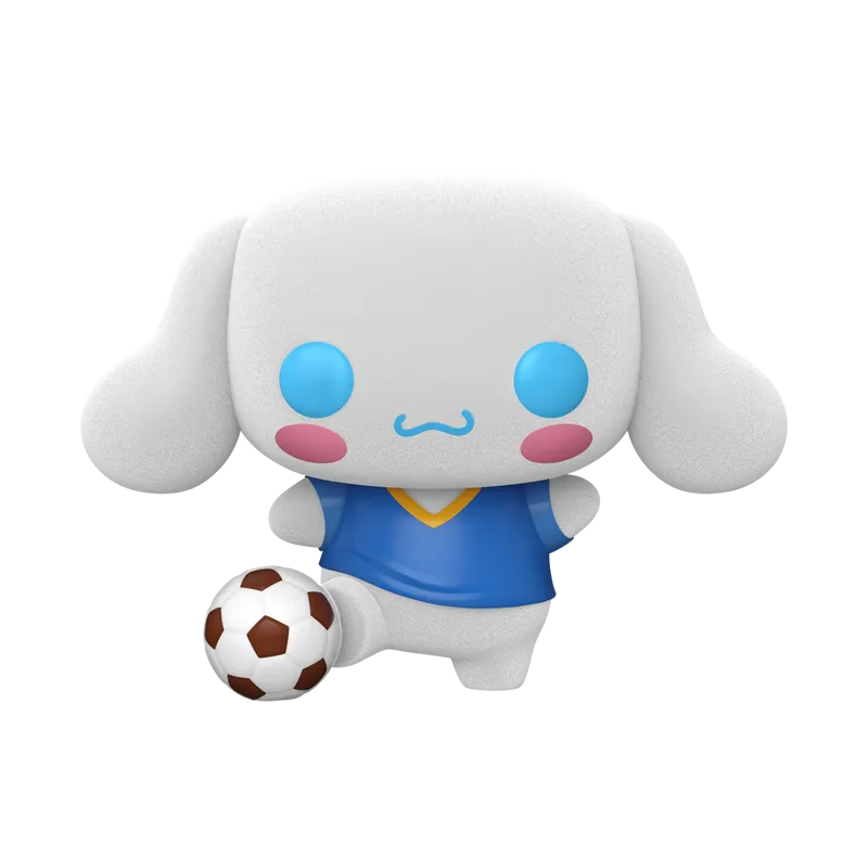 Cinnamoroll with Soccer Ball (Flocked) BL Exclusive