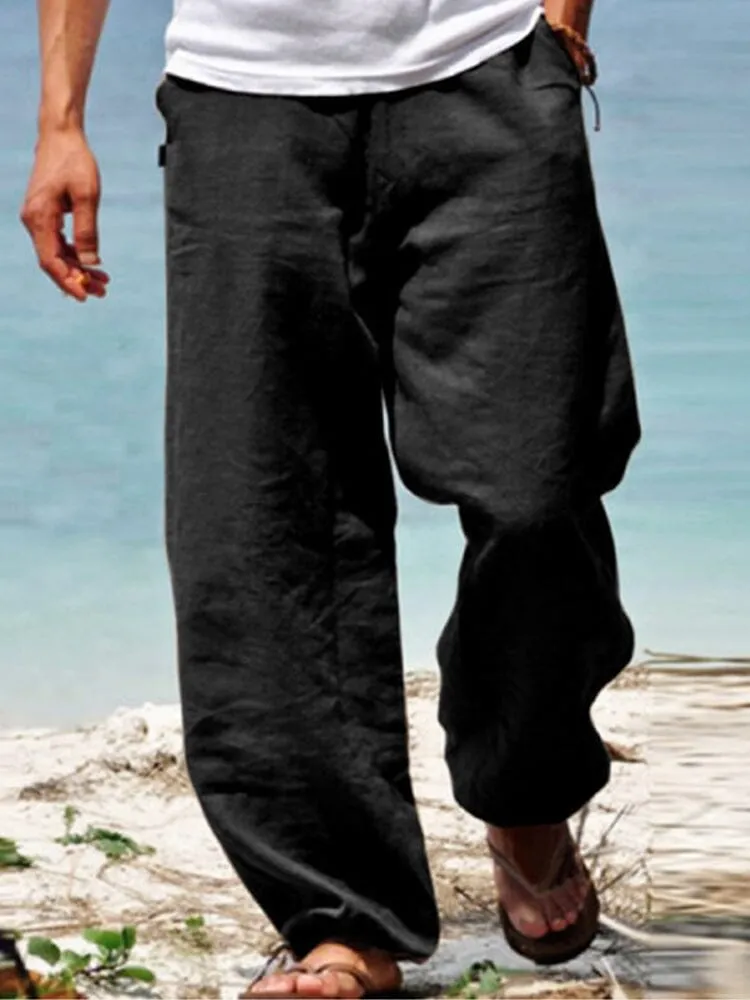 Cotton Beach Casual Trousers