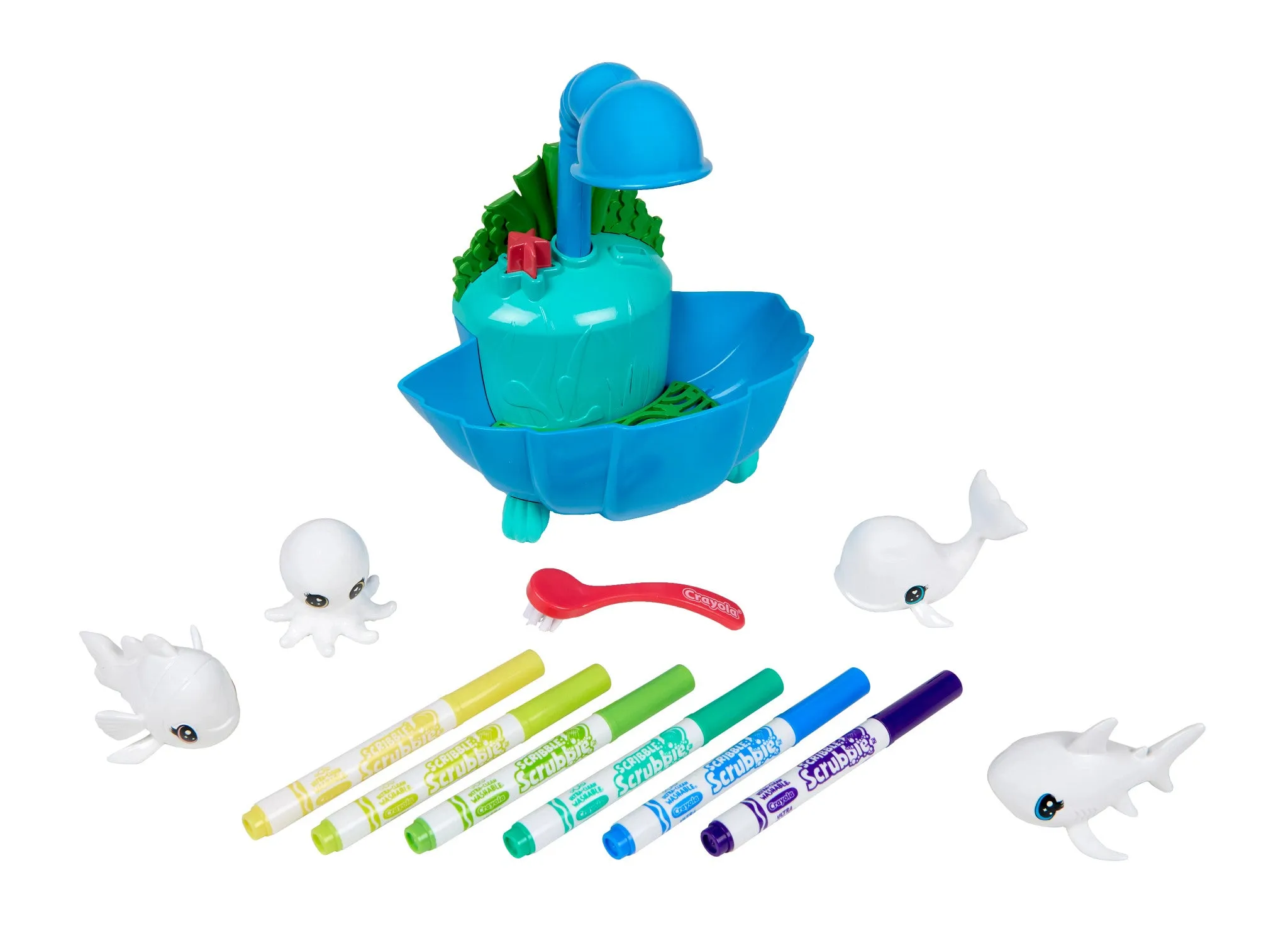 Crayola Scribble Scrubbie Pets Ocean Lagoon Playset