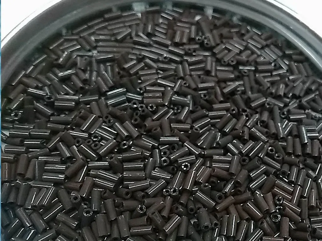 Dark Brown Opaque Pipe / Bugle Glass Seed Beads (Wholesale)