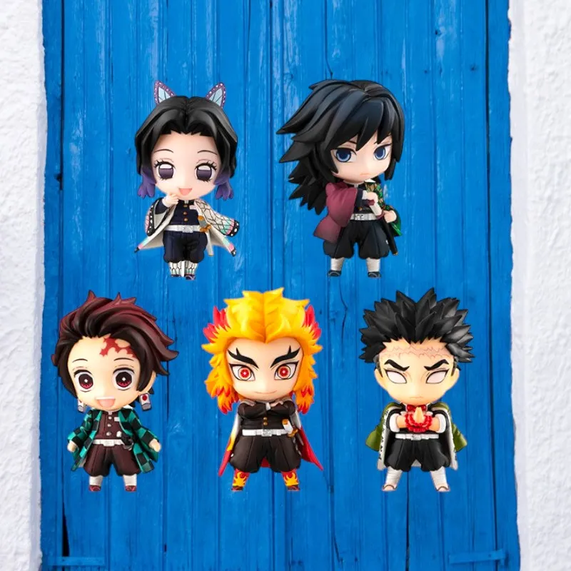 Demon Slayer Mascot set of 5 Chibi Set A | 8.5 CM Figure |