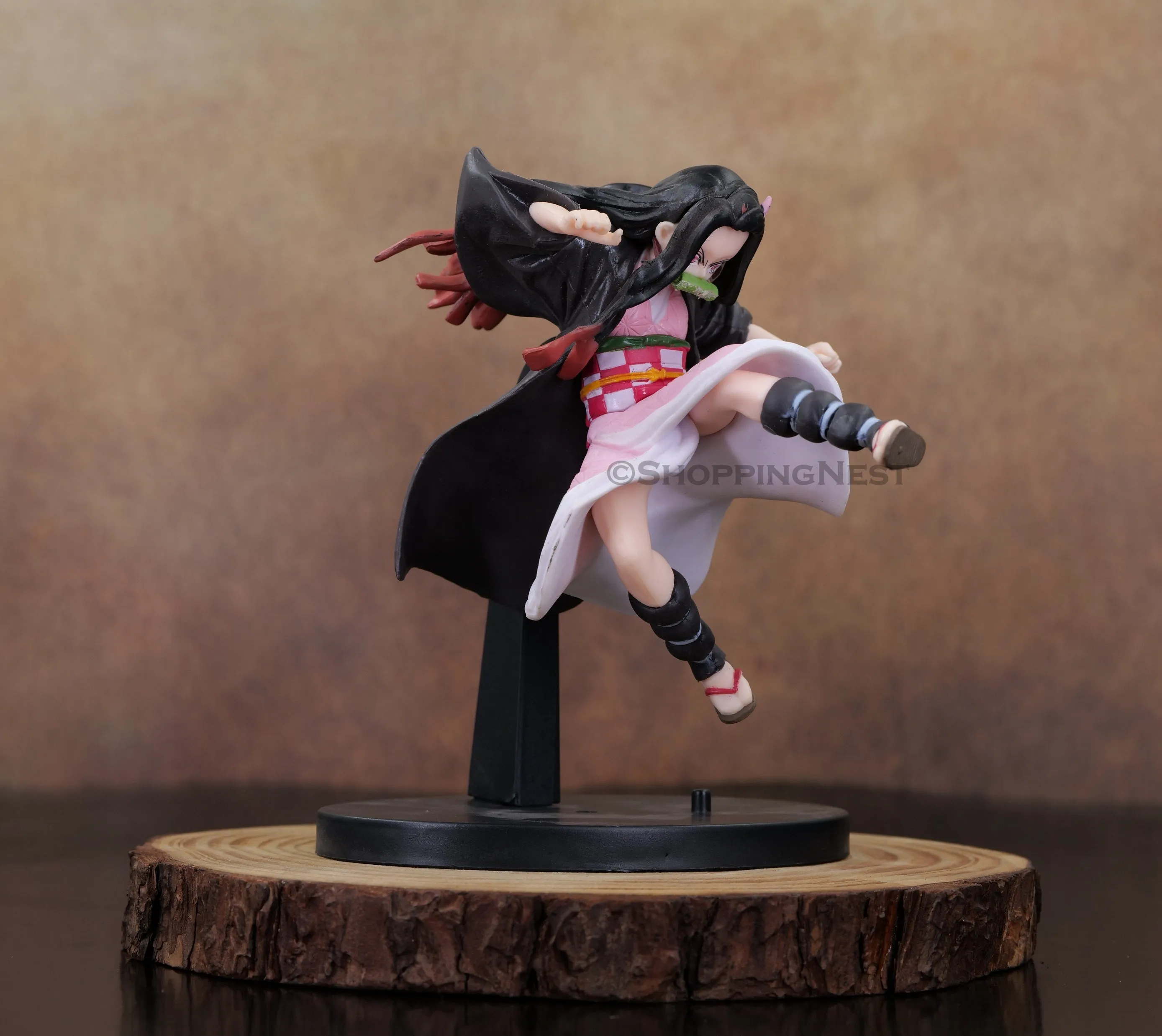 Demon Slayer Nezuko Kamado Attacking Mode Action Collectible Anime Figurine | 18 CMS |