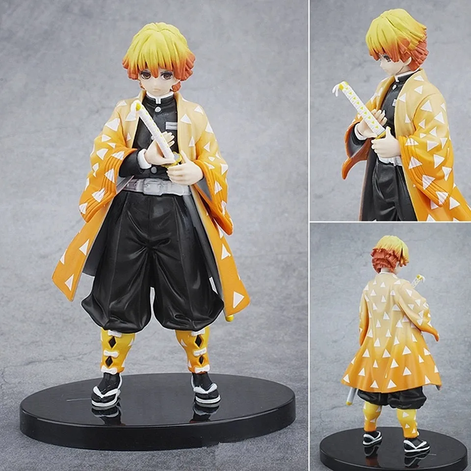 Demon Slayer Zenitsu Agatsuma  Action Figure PVC (15 Cms)