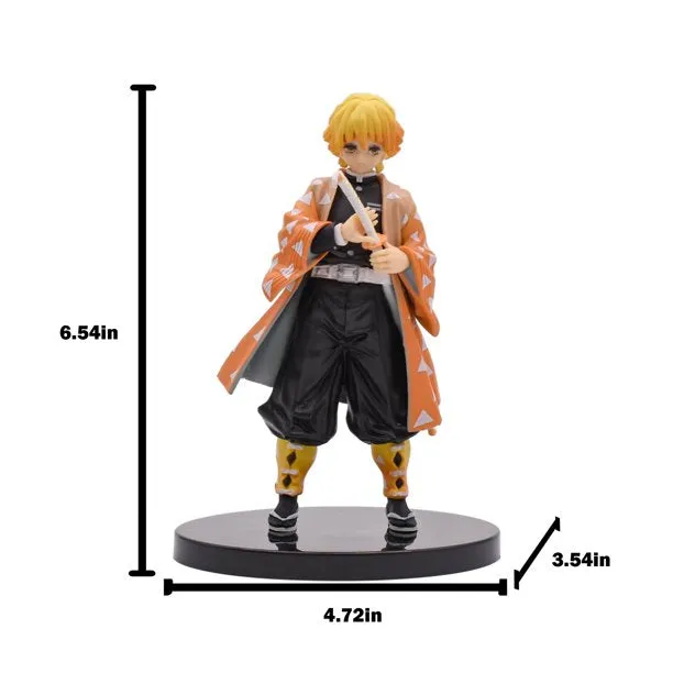 Demon Slayer Zenitsu Agatsuma  Action Figure PVC (15 Cms)