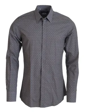 Dolce & Gabbana Elegant Slim Fit Formal Cotton Shirt