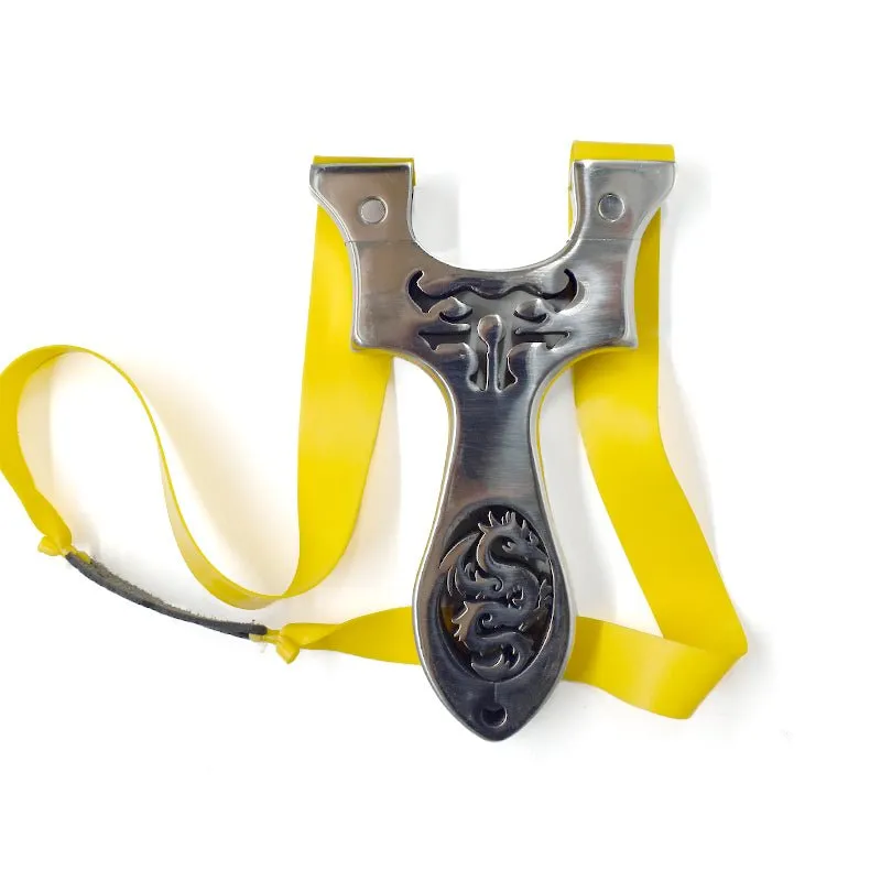 Dragon And Bull Totem Stainless Steel Slingshot