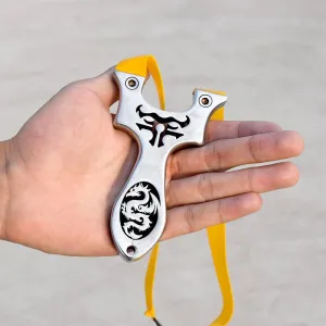 Dragon And Bull Totem Stainless Steel Slingshot