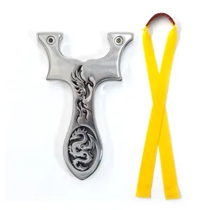 Dragon and Phoenix Stainless Steel Slingshot