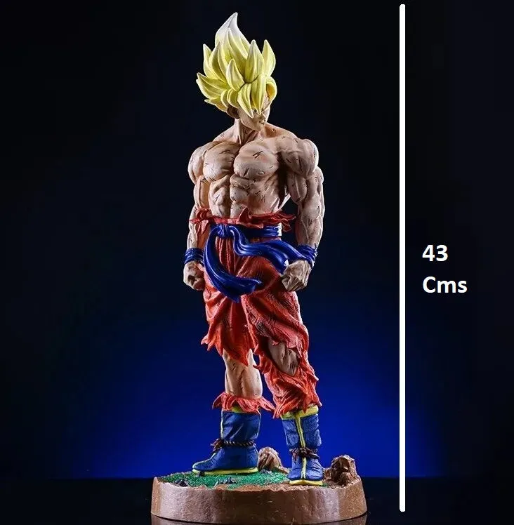 Dragon Ball Z Super Saiyan Son Goku Excellent  Action Figure | 43 Cms |