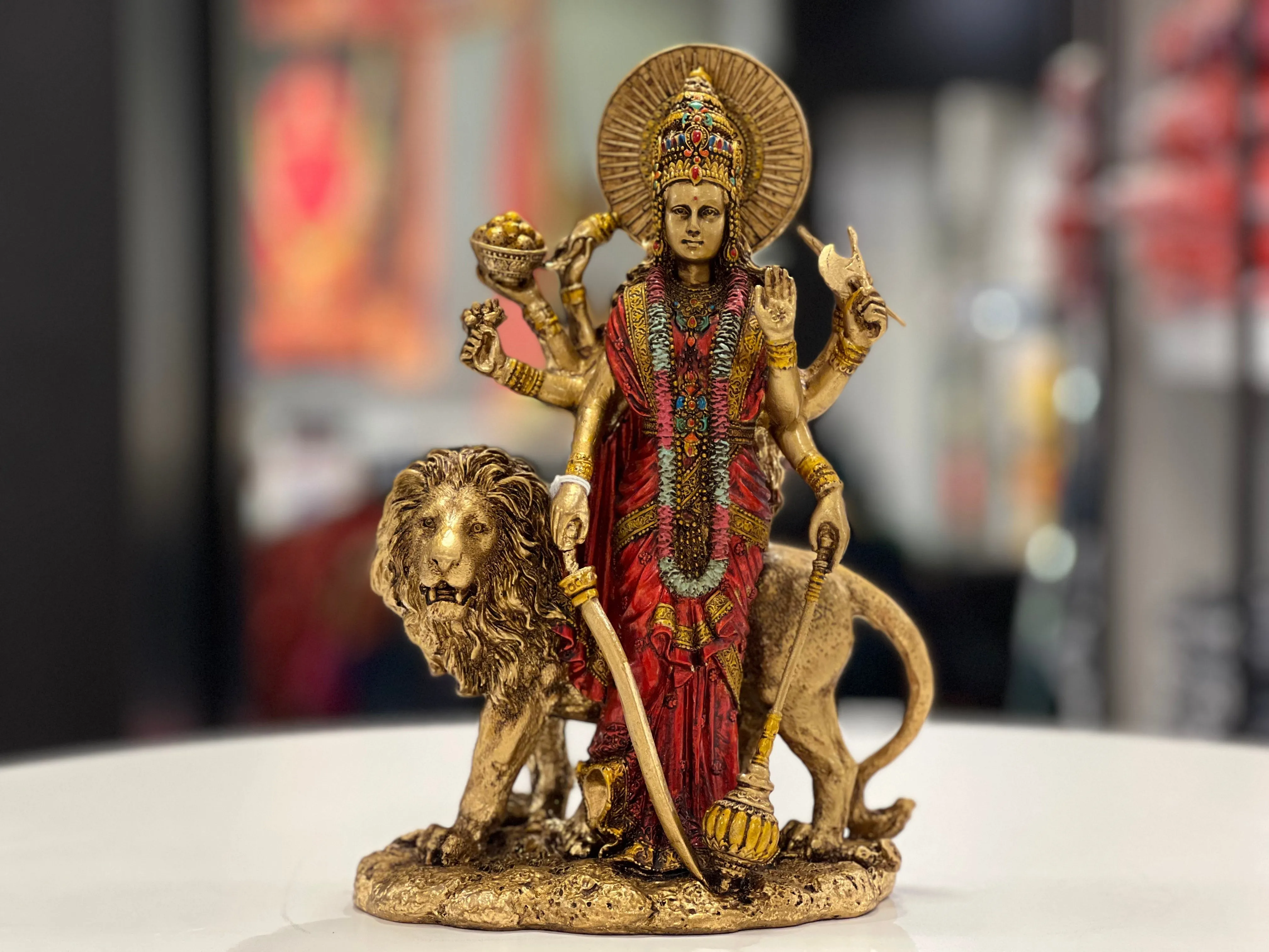 Durga Mata Idol 12 Inch By Indiakreations Decor