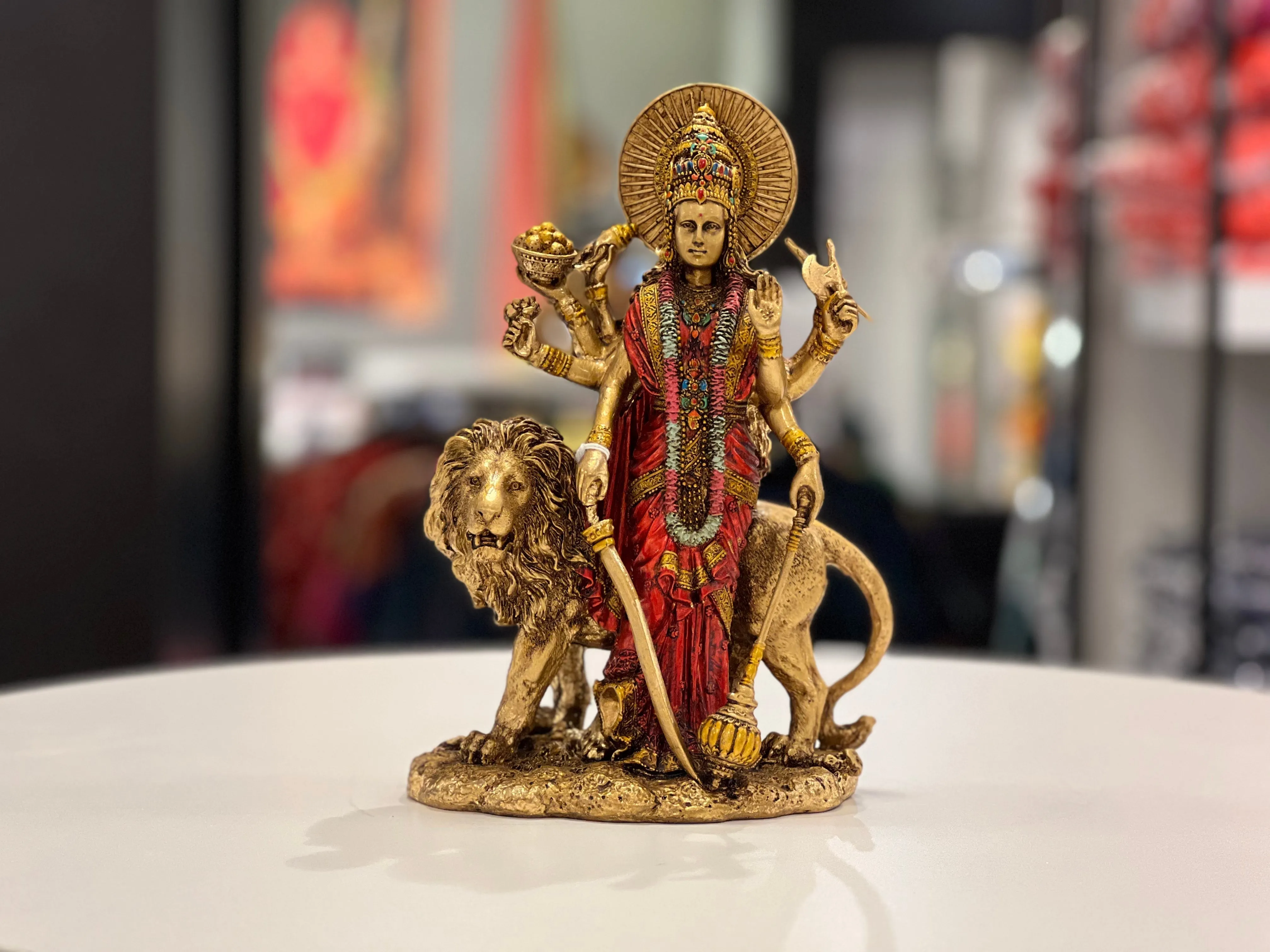 Durga Mata Idol 12 Inch By Indiakreations Decor