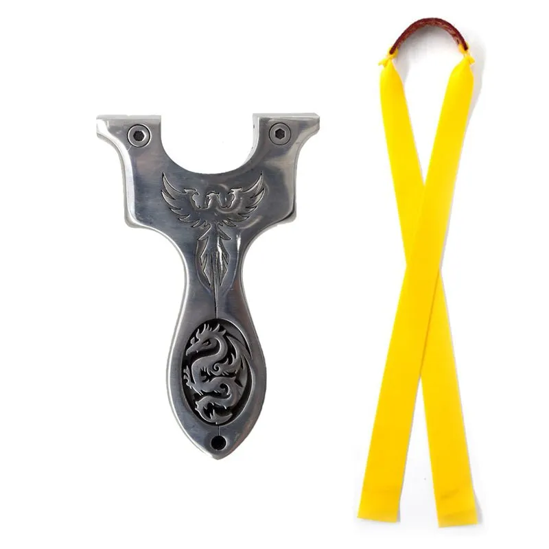 Eagle And Dragon Stainless Steel Slingshot