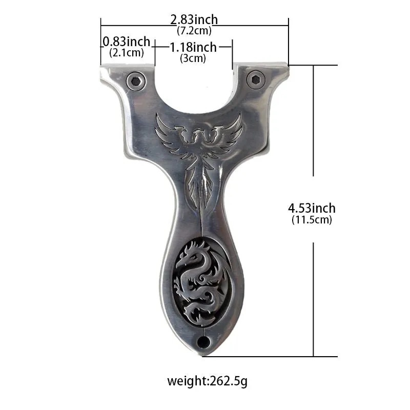 Eagle And Dragon Stainless Steel Slingshot