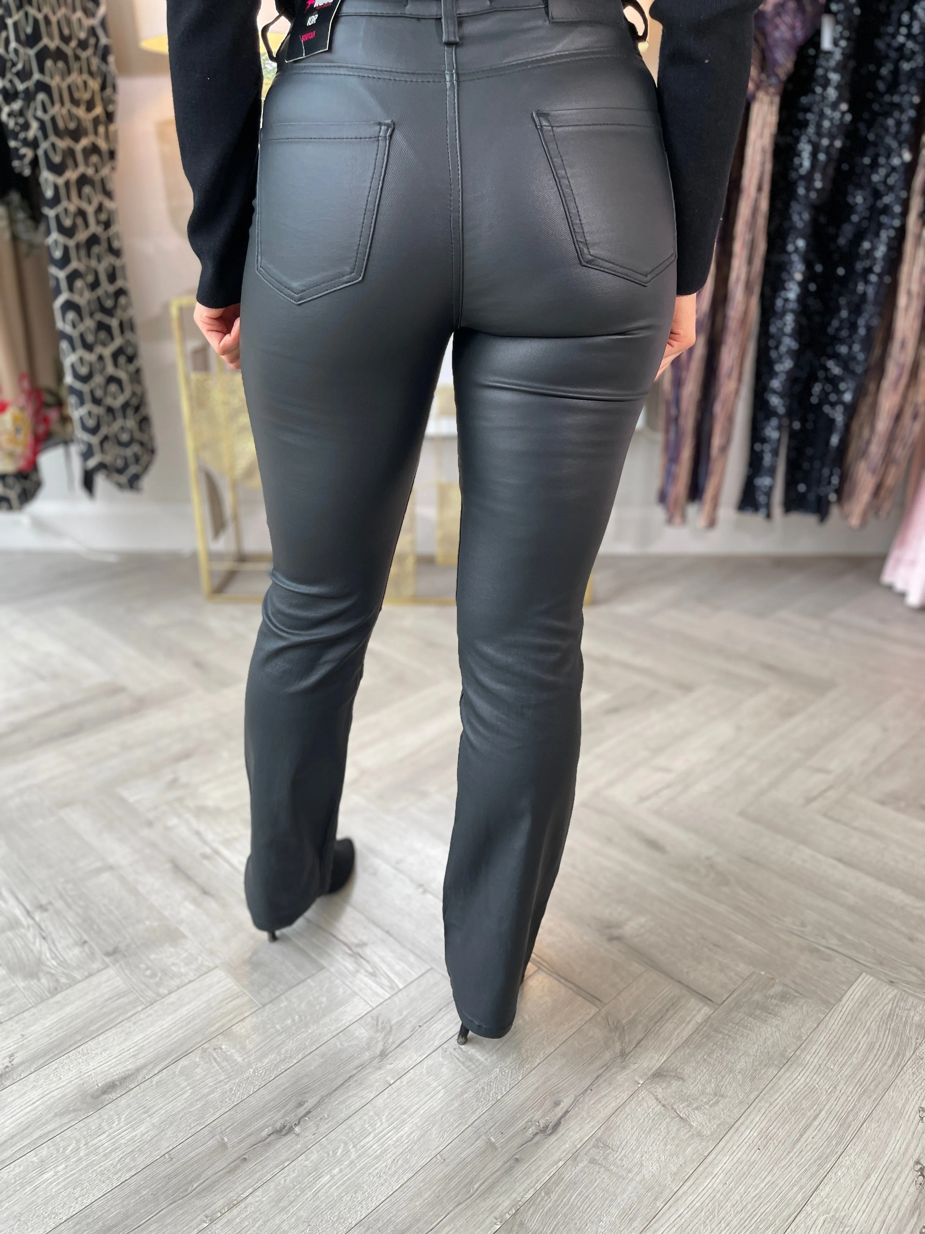 Eloise Leatherette Pants (Long)