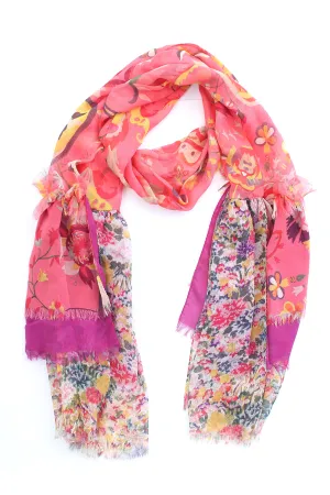 Etro Silk Floral Printed Scarf