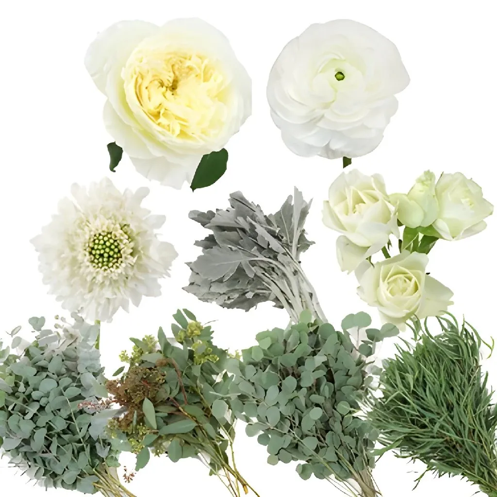 Eucalyptus and Fresh Flower DIY Combo Kit