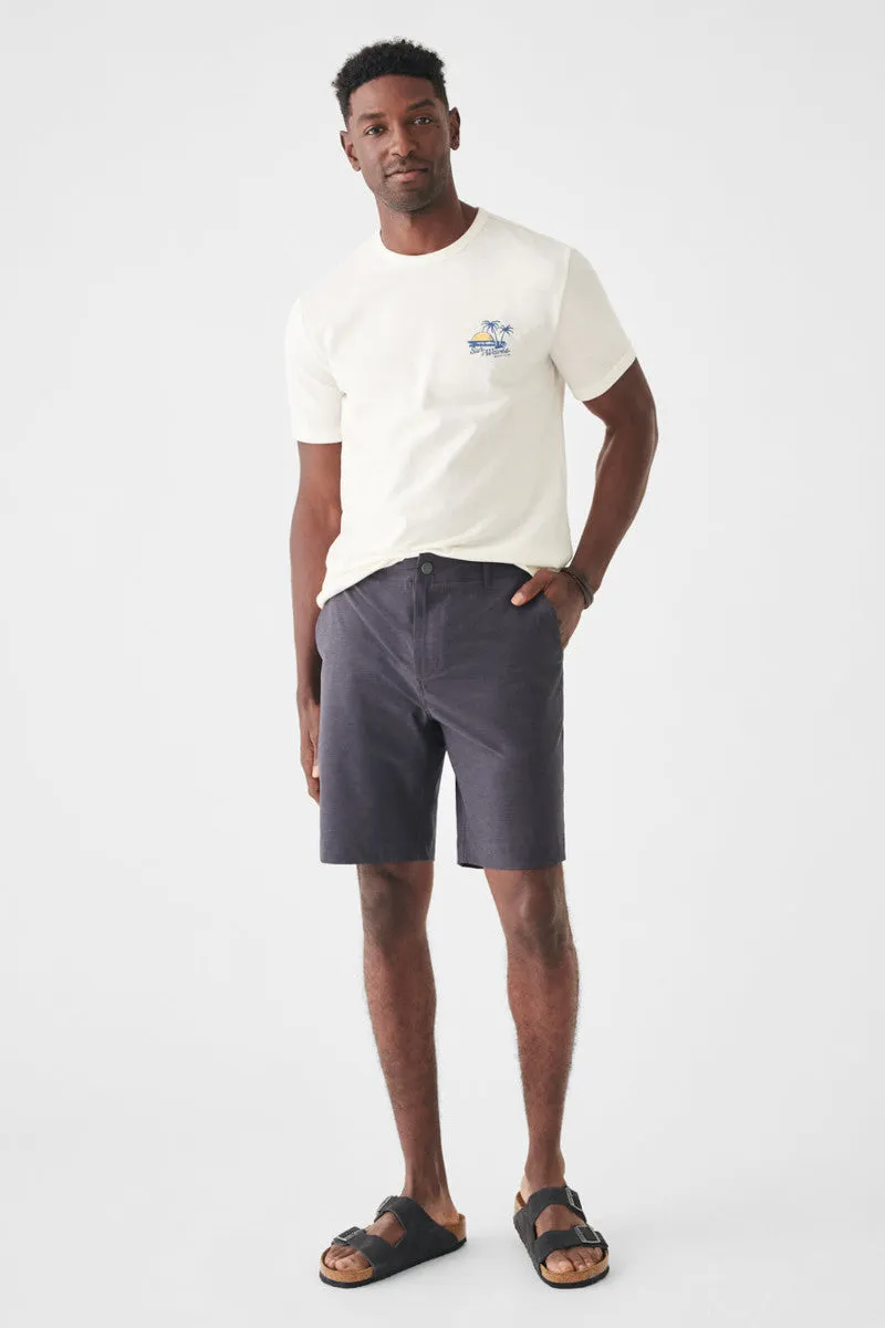 Faherty Belt Loop All Day Shorts in Charcoal