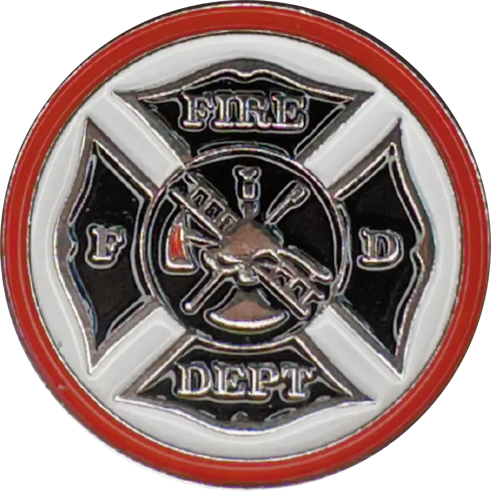 Fire Dept | Magnetic Hat Pin