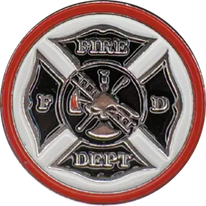 Fire Dept | Magnetic Hat Pin