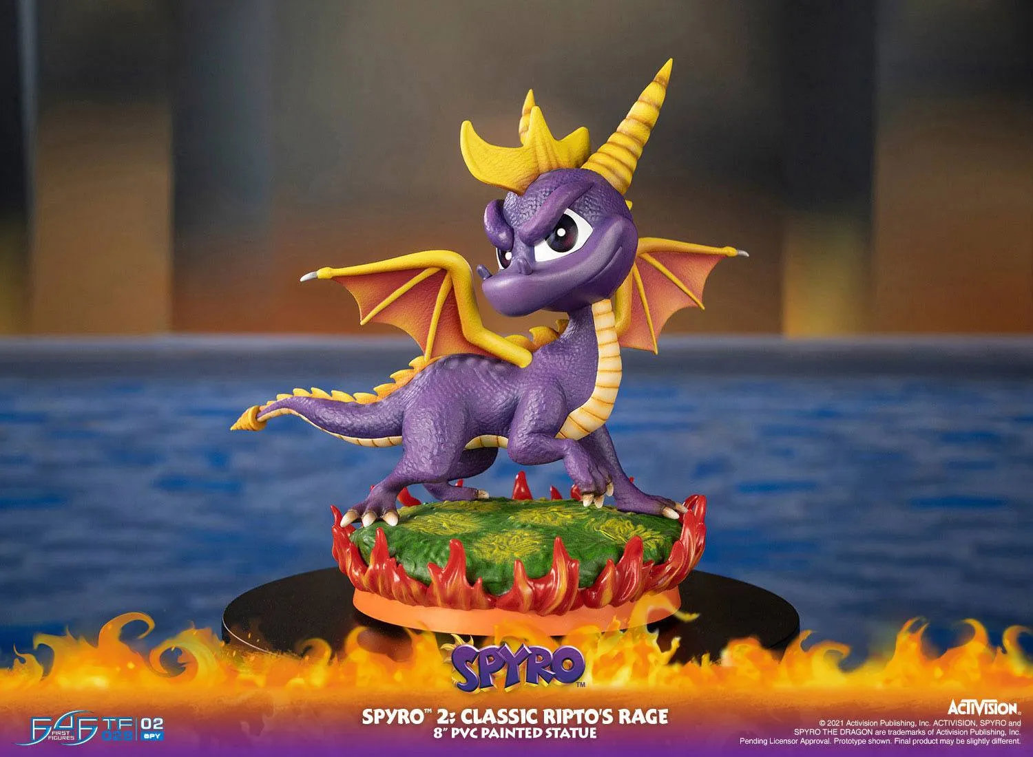 First 4 Figures Spyro 2: Ripto's Rage Spyro PVC Statue